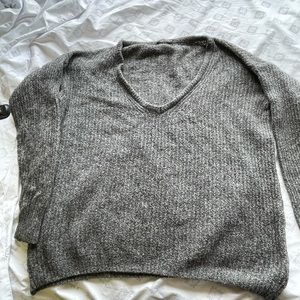 Brandy Melville Grey Oversized Sweater